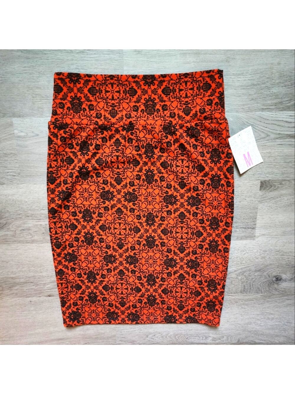 NWT LuLaRoe Cassie Women's Bodycon Straight Pencil Knee Length Skirt Medium M